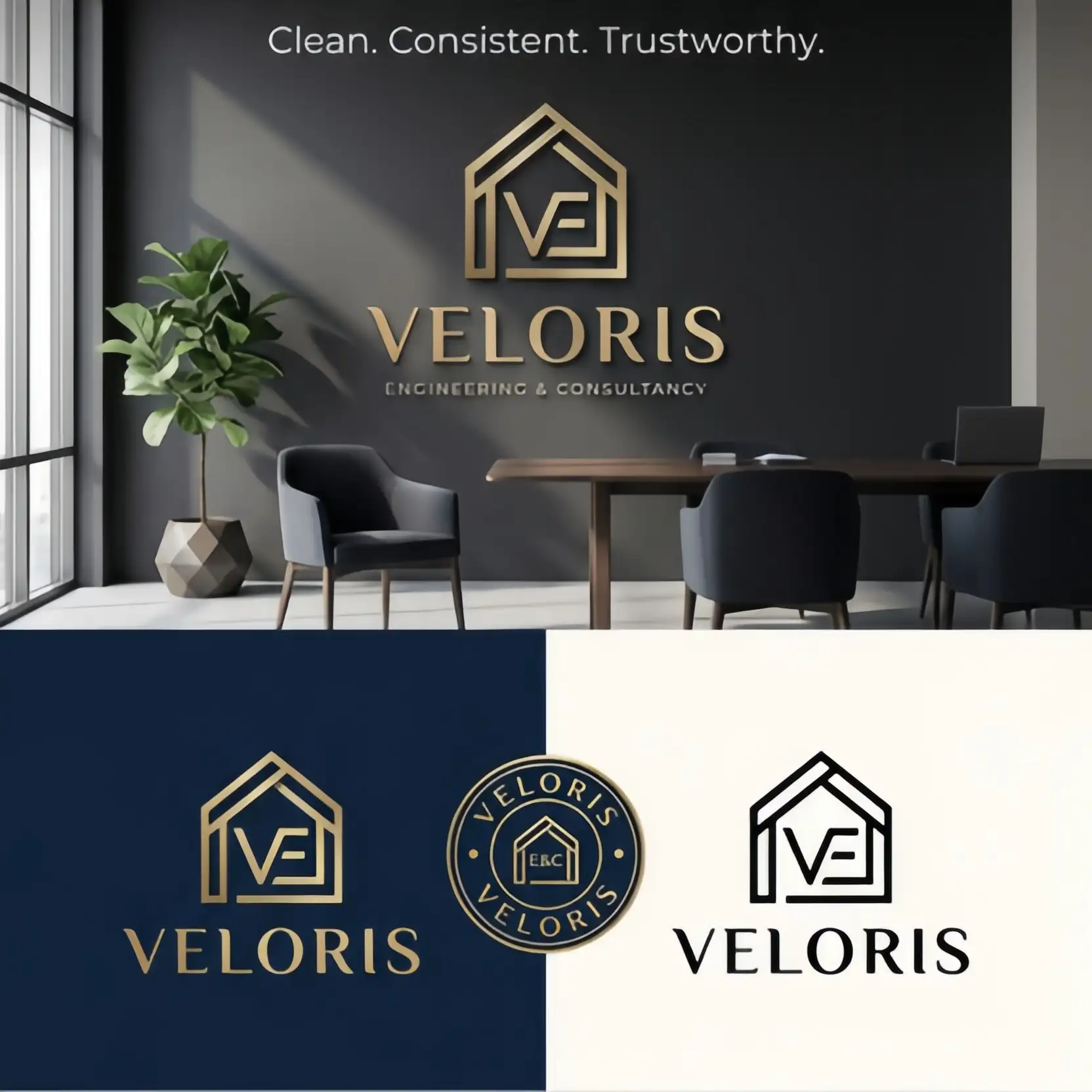Thiết kế logo nhận diện thương hiệu cao cấp